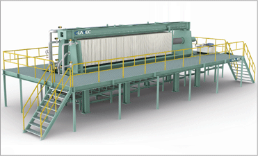 Overhead Filter Press